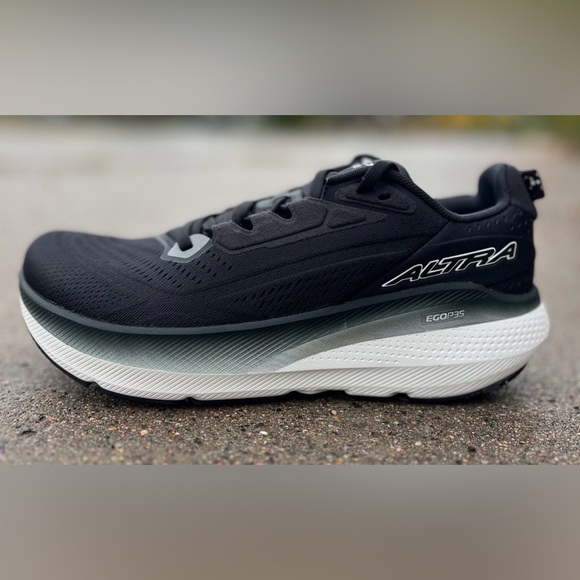 Altra Black and White Athletic Shoes